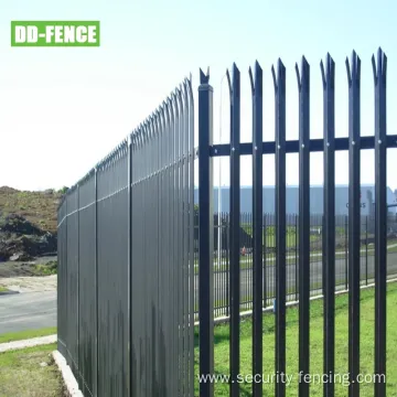 L Type of Triple Pointed Palisade Fence